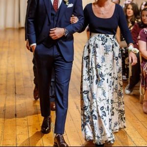 Beautiful floor length formal dress for wedding, holiday party, New Years Party